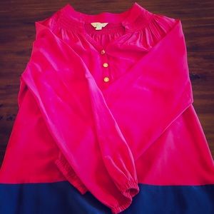 Lilly Pulitzer Elsa silk top